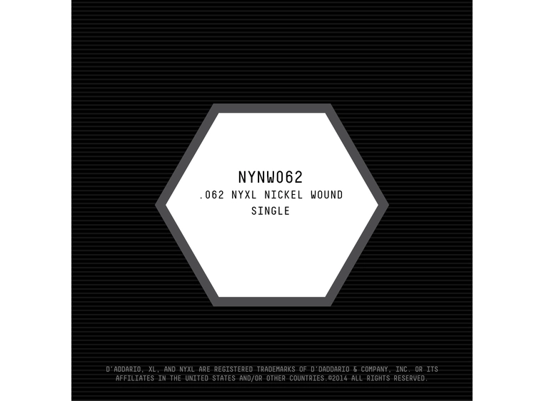 D'addario NYNW062 